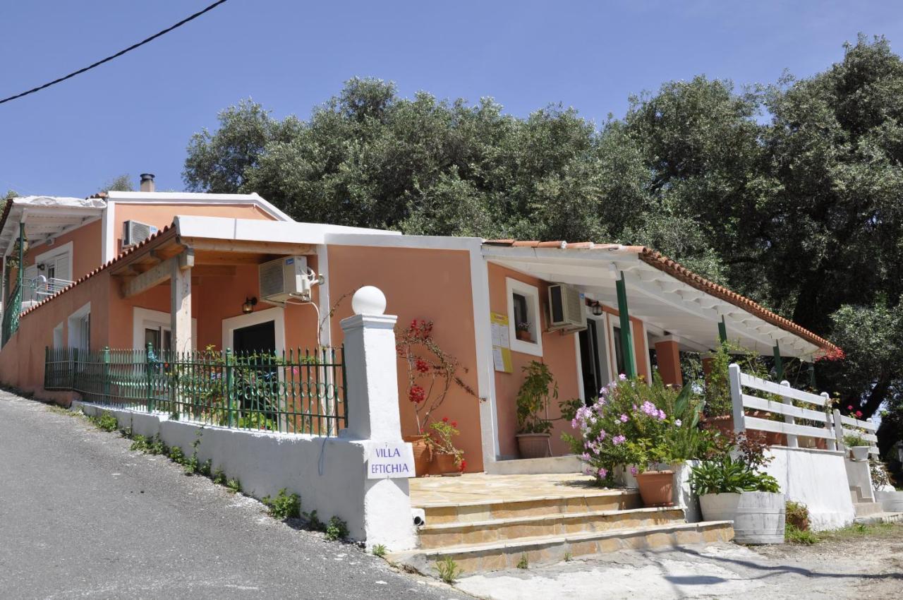 Eftyxia Apartments Paleokastritsa Exterior photo
